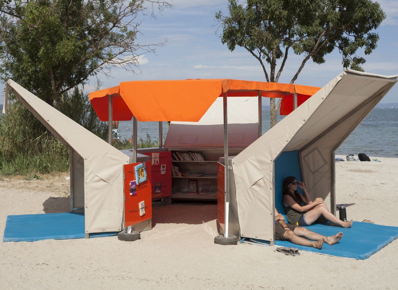 Crasset: Beach Library